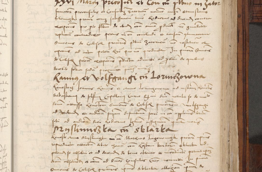 Zdjęcie nr 503 dla obiektu archiwalnego: Volumen III actorum episcopalium R.R.  Joannis Konarski episcopi Cracoviensis ex annis 18 I 1520-27 III 1524