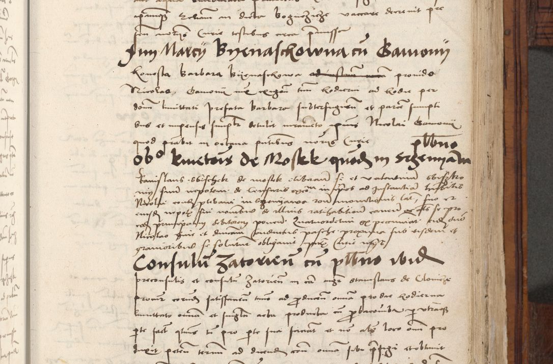 Zdjęcie nr 493 dla obiektu archiwalnego: Volumen III actorum episcopalium R.R.  Joannis Konarski episcopi Cracoviensis ex annis 18 I 1520-27 III 1524