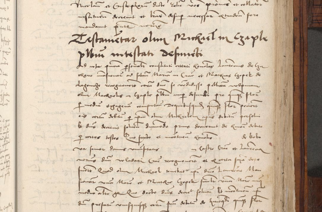 Zdjęcie nr 491 dla obiektu archiwalnego: Volumen III actorum episcopalium R.R.  Joannis Konarski episcopi Cracoviensis ex annis 18 I 1520-27 III 1524