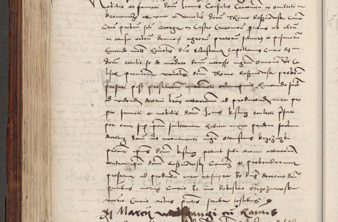 Zdjęcie nr 486 dla obiektu archiwalnego: Volumen III actorum episcopalium R.R.  Joannis Konarski episcopi Cracoviensis ex annis 18 I 1520-27 III 1524