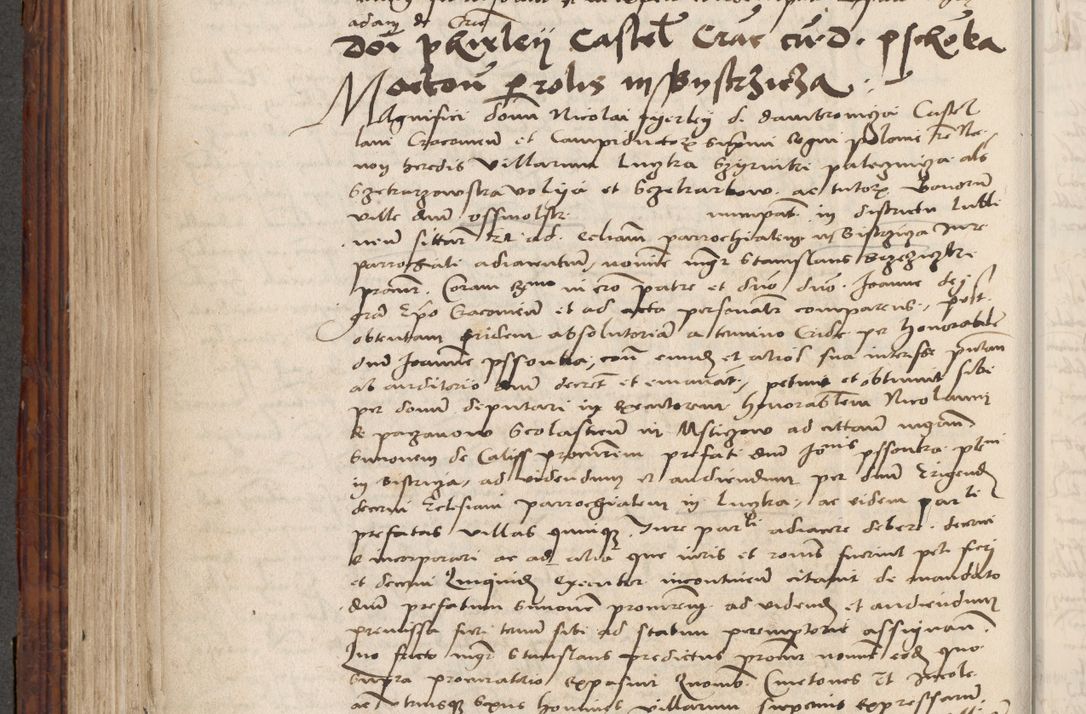 Zdjęcie nr 480 dla obiektu archiwalnego: Volumen III actorum episcopalium R.R.  Joannis Konarski episcopi Cracoviensis ex annis 18 I 1520-27 III 1524