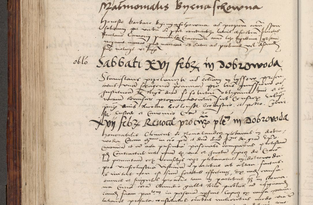 Zdjęcie nr 474 dla obiektu archiwalnego: Volumen III actorum episcopalium R.R.  Joannis Konarski episcopi Cracoviensis ex annis 18 I 1520-27 III 1524