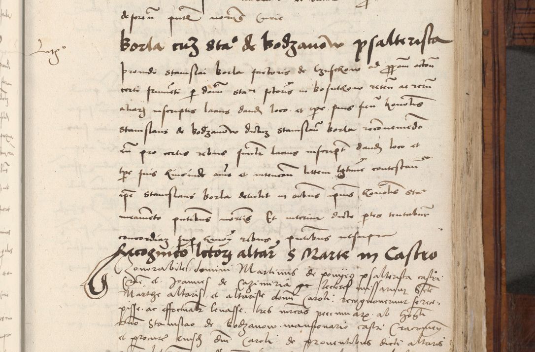 Zdjęcie nr 471 dla obiektu archiwalnego: Volumen III actorum episcopalium R.R.  Joannis Konarski episcopi Cracoviensis ex annis 18 I 1520-27 III 1524