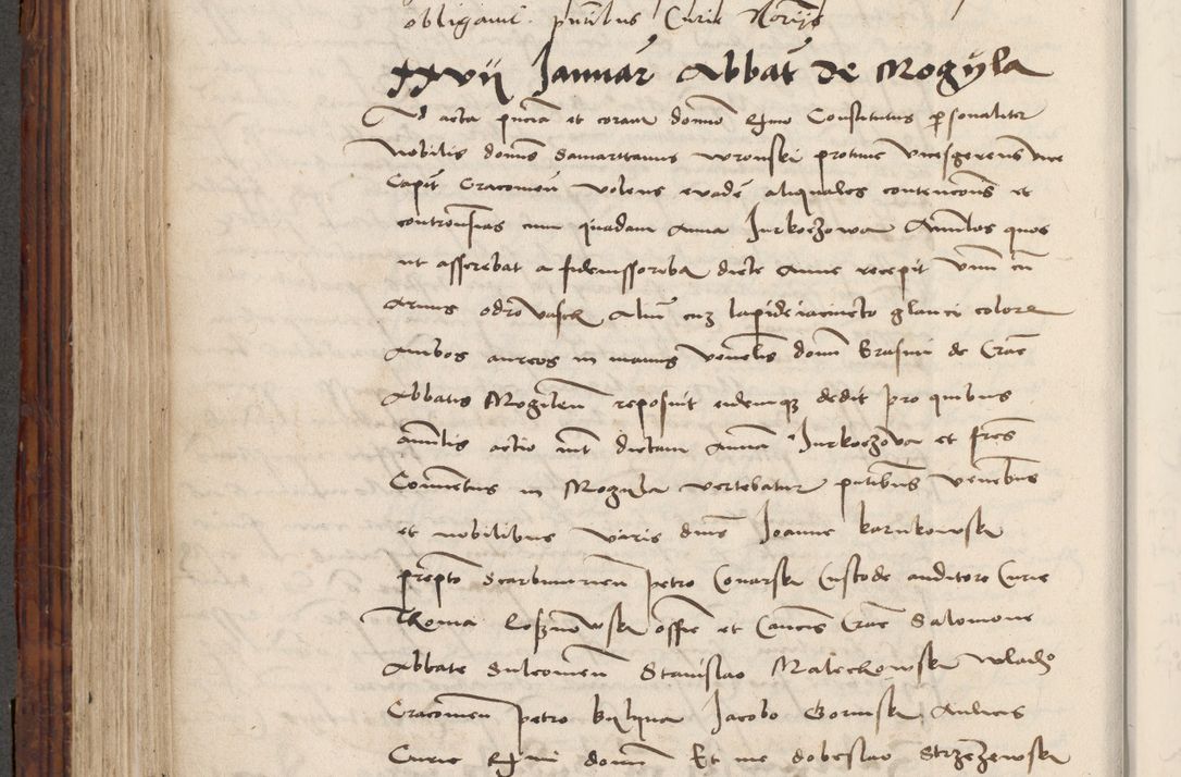 Zdjęcie nr 464 dla obiektu archiwalnego: Volumen III actorum episcopalium R.R.  Joannis Konarski episcopi Cracoviensis ex annis 18 I 1520-27 III 1524