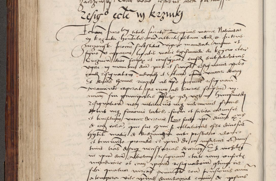 Zdjęcie nr 450 dla obiektu archiwalnego: Volumen III actorum episcopalium R.R.  Joannis Konarski episcopi Cracoviensis ex annis 18 I 1520-27 III 1524