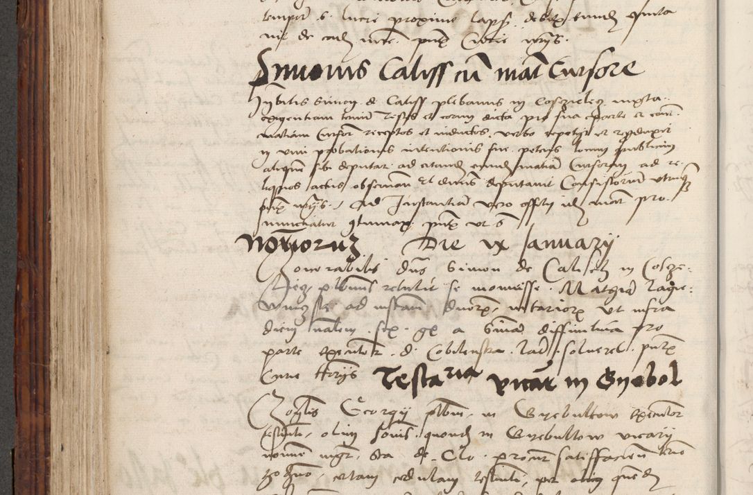 Zdjęcie nr 448 dla obiektu archiwalnego: Volumen III actorum episcopalium R.R.  Joannis Konarski episcopi Cracoviensis ex annis 18 I 1520-27 III 1524