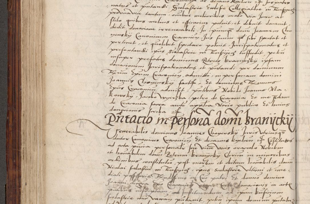Zdjęcie nr 446 dla obiektu archiwalnego: Volumen III actorum episcopalium R.R.  Joannis Konarski episcopi Cracoviensis ex annis 18 I 1520-27 III 1524