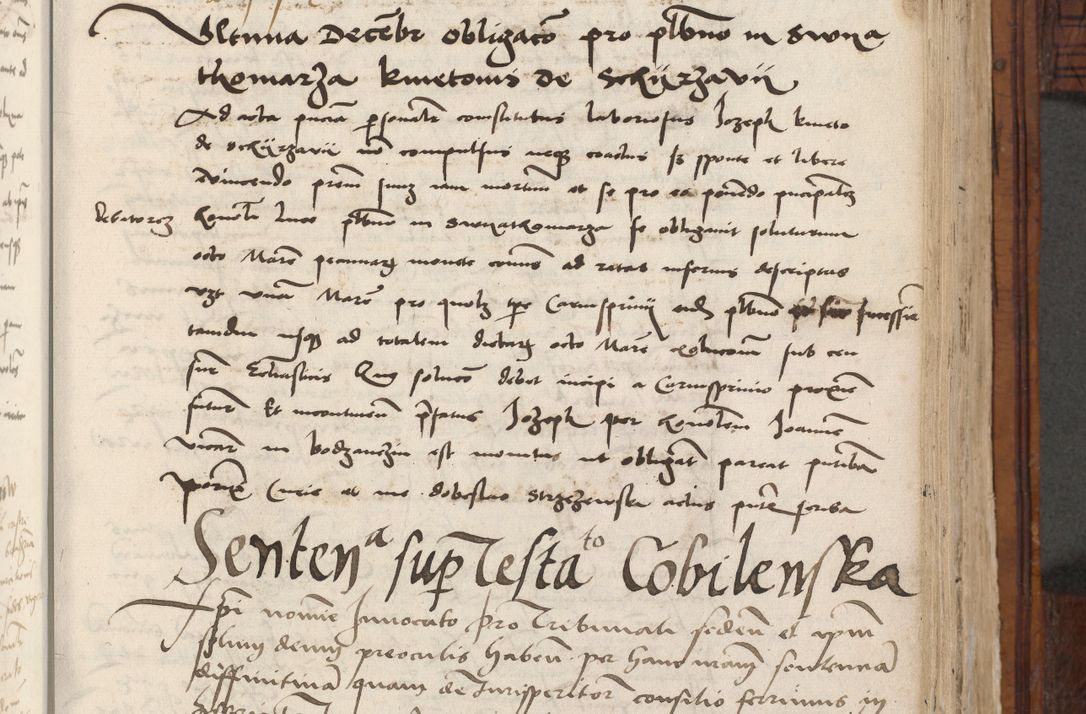 Zdjęcie nr 441 dla obiektu archiwalnego: Volumen III actorum episcopalium R.R.  Joannis Konarski episcopi Cracoviensis ex annis 18 I 1520-27 III 1524
