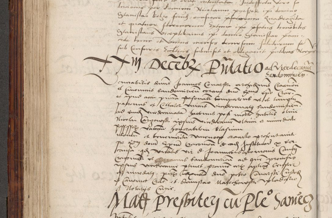 Zdjęcie nr 438 dla obiektu archiwalnego: Volumen III actorum episcopalium R.R.  Joannis Konarski episcopi Cracoviensis ex annis 18 I 1520-27 III 1524