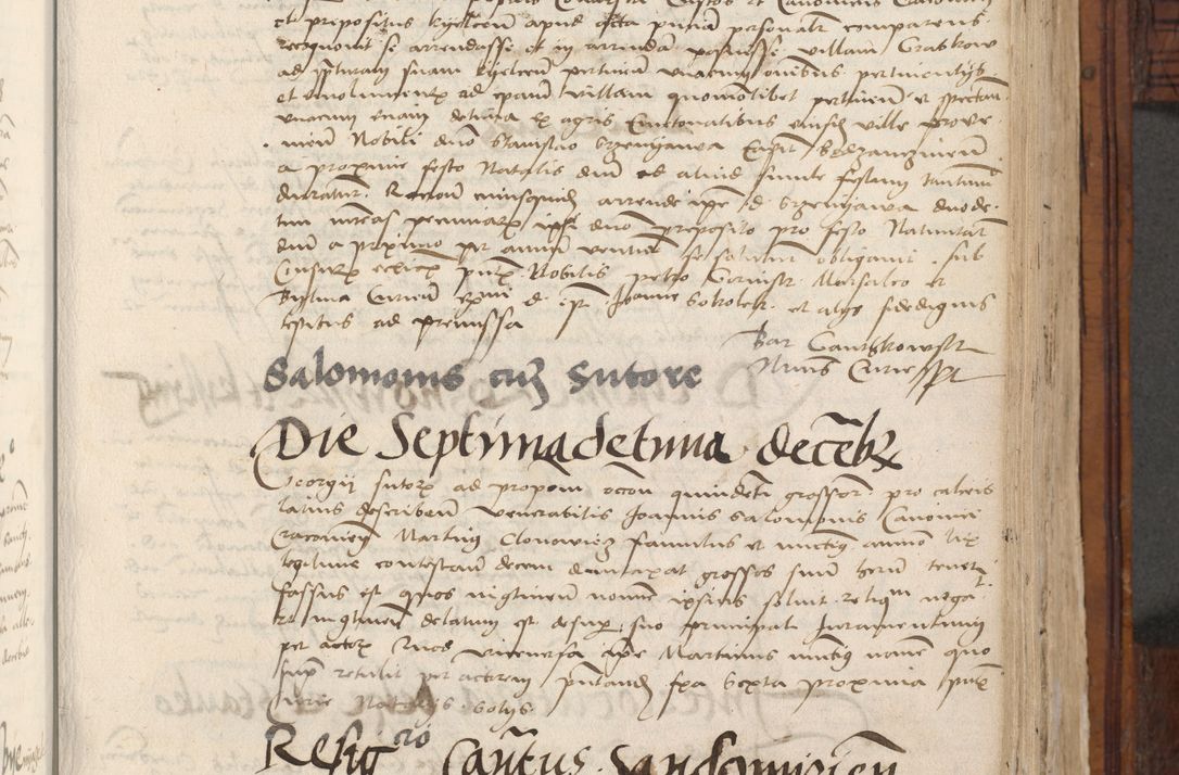 Zdjęcie nr 435 dla obiektu archiwalnego: Volumen III actorum episcopalium R.R.  Joannis Konarski episcopi Cracoviensis ex annis 18 I 1520-27 III 1524