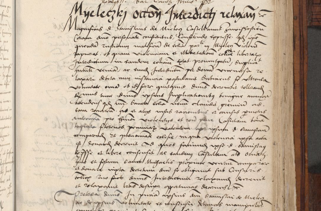 Zdjęcie nr 433 dla obiektu archiwalnego: Volumen III actorum episcopalium R.R.  Joannis Konarski episcopi Cracoviensis ex annis 18 I 1520-27 III 1524