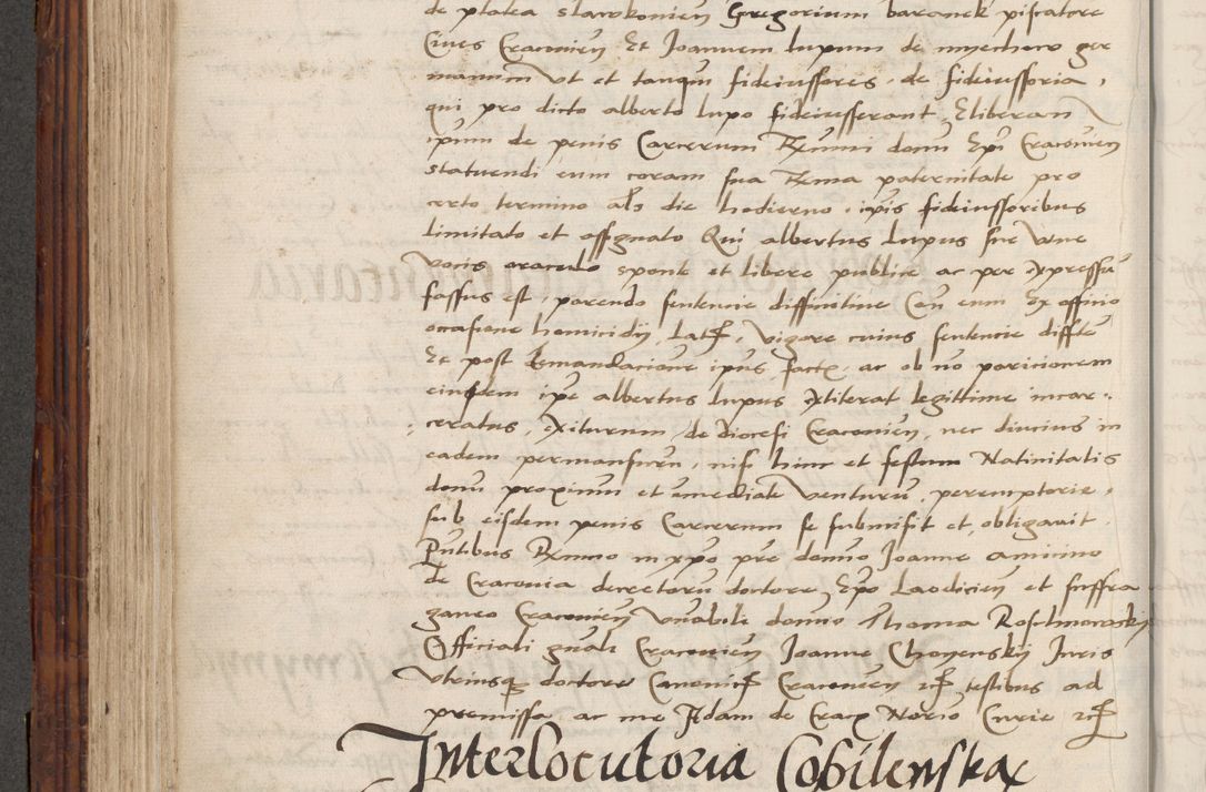 Zdjęcie nr 432 dla obiektu archiwalnego: Volumen III actorum episcopalium R.R.  Joannis Konarski episcopi Cracoviensis ex annis 18 I 1520-27 III 1524