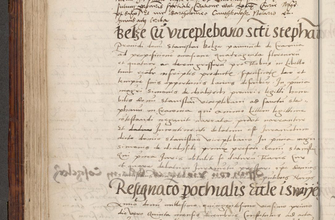 Zdjęcie nr 430 dla obiektu archiwalnego: Volumen III actorum episcopalium R.R.  Joannis Konarski episcopi Cracoviensis ex annis 18 I 1520-27 III 1524