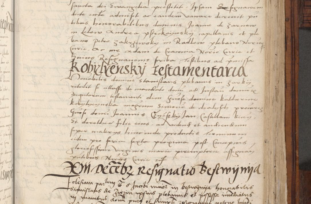 Zdjęcie nr 431 dla obiektu archiwalnego: Volumen III actorum episcopalium R.R.  Joannis Konarski episcopi Cracoviensis ex annis 18 I 1520-27 III 1524