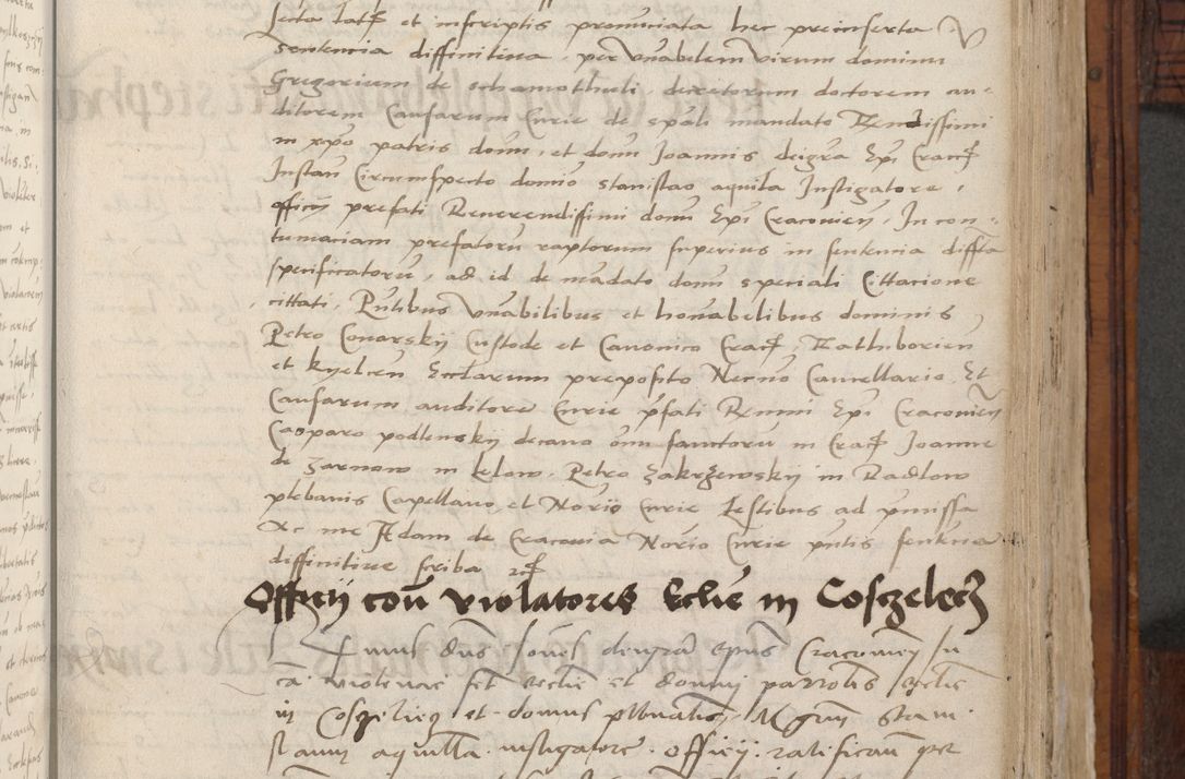 Zdjęcie nr 429 dla obiektu archiwalnego: Volumen III actorum episcopalium R.R.  Joannis Konarski episcopi Cracoviensis ex annis 18 I 1520-27 III 1524