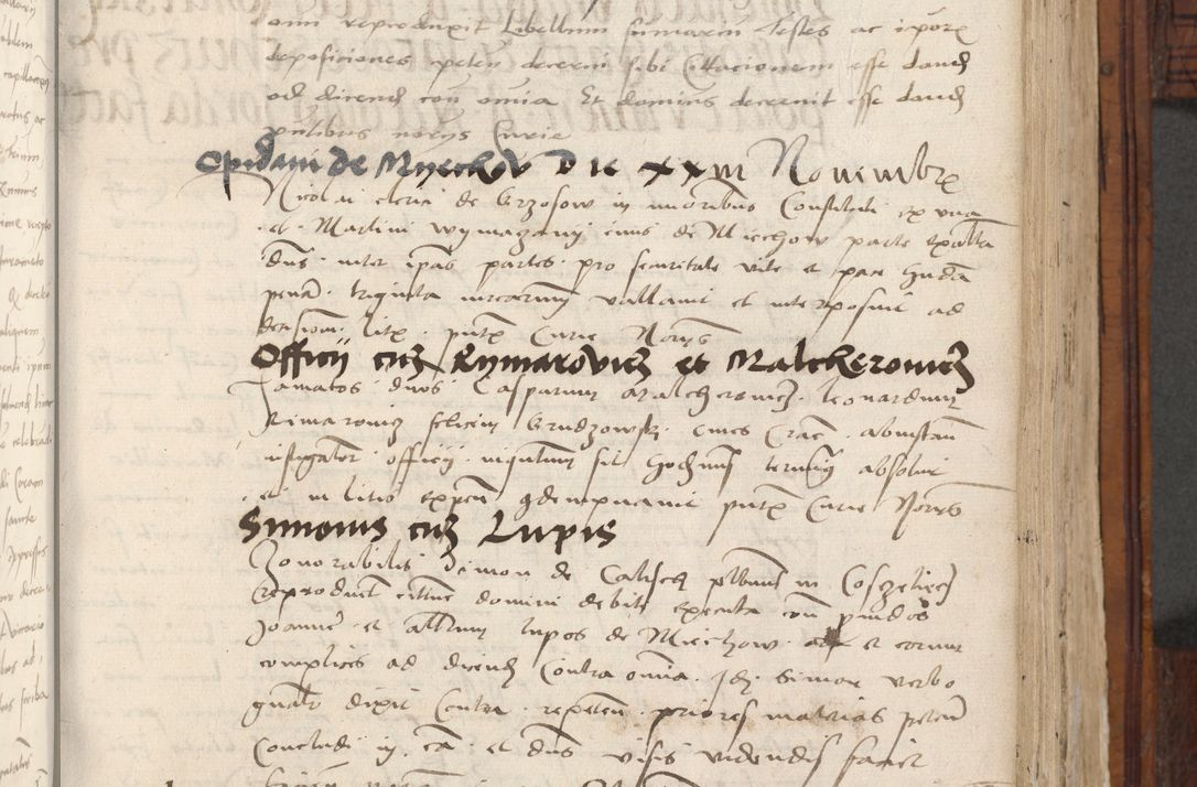Zdjęcie nr 421 dla obiektu archiwalnego: Volumen III actorum episcopalium R.R.  Joannis Konarski episcopi Cracoviensis ex annis 18 I 1520-27 III 1524