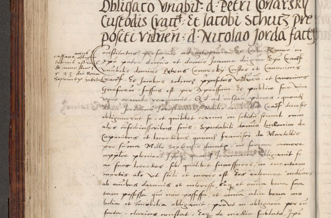 Zdjęcie nr 422 dla obiektu archiwalnego: Volumen III actorum episcopalium R.R.  Joannis Konarski episcopi Cracoviensis ex annis 18 I 1520-27 III 1524