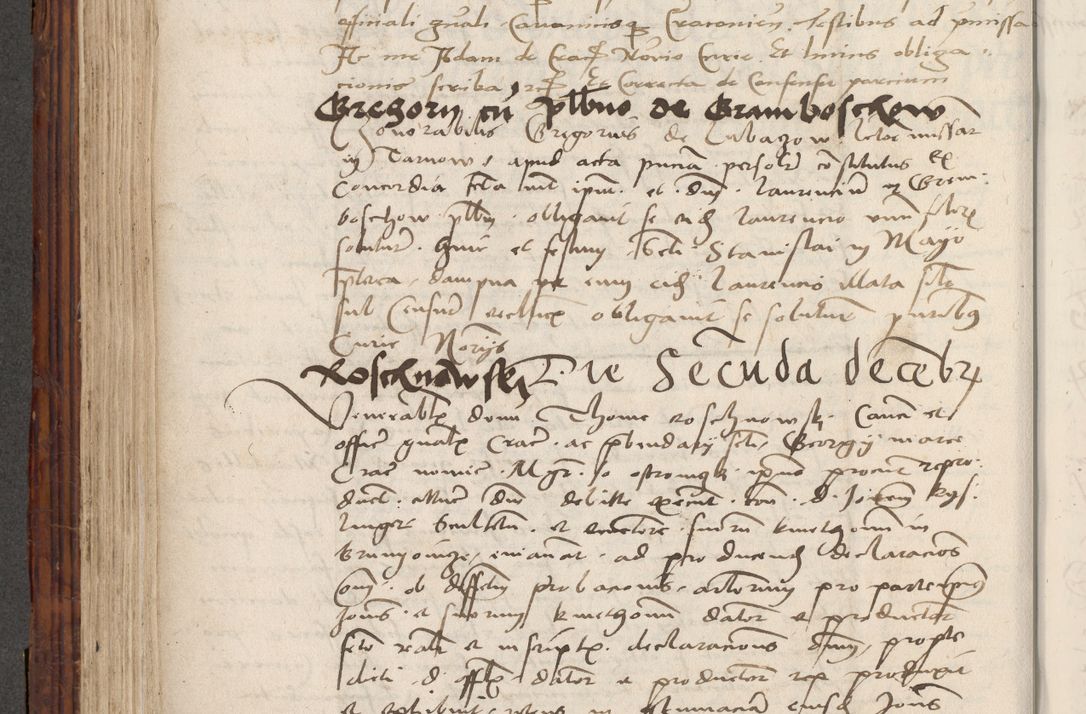 Zdjęcie nr 424 dla obiektu archiwalnego: Volumen III actorum episcopalium R.R.  Joannis Konarski episcopi Cracoviensis ex annis 18 I 1520-27 III 1524