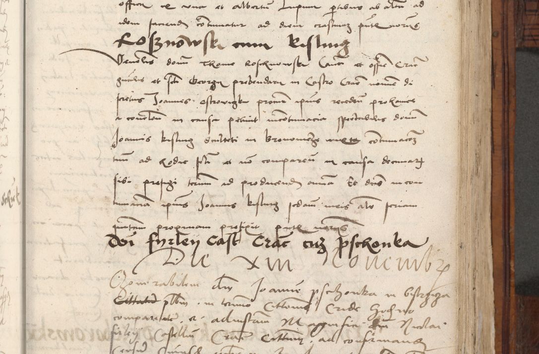 Zdjęcie nr 415 dla obiektu archiwalnego: Volumen III actorum episcopalium R.R.  Joannis Konarski episcopi Cracoviensis ex annis 18 I 1520-27 III 1524