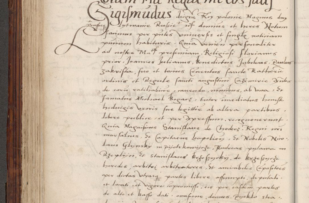 Zdjęcie nr 402 dla obiektu archiwalnego: Volumen III actorum episcopalium R.R.  Joannis Konarski episcopi Cracoviensis ex annis 18 I 1520-27 III 1524