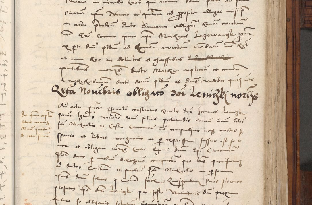 Zdjęcie nr 399 dla obiektu archiwalnego: Volumen III actorum episcopalium R.R.  Joannis Konarski episcopi Cracoviensis ex annis 18 I 1520-27 III 1524