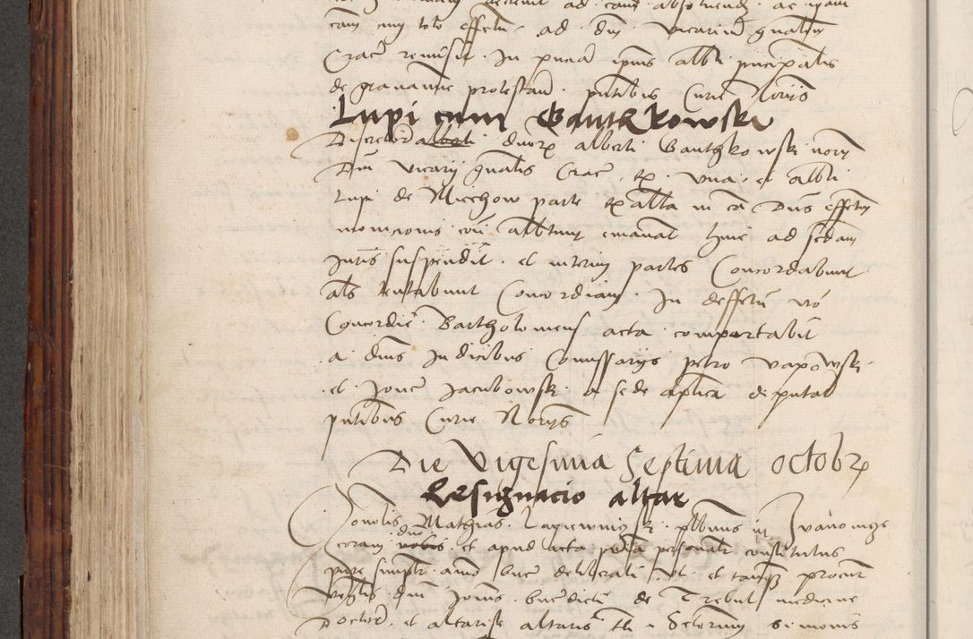 Zdjęcie nr 394 dla obiektu archiwalnego: Volumen III actorum episcopalium R.R.  Joannis Konarski episcopi Cracoviensis ex annis 18 I 1520-27 III 1524