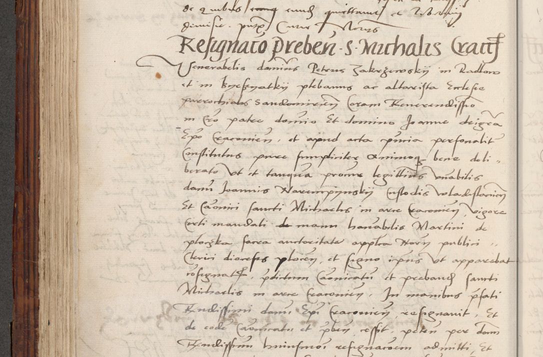 Zdjęcie nr 396 dla obiektu archiwalnego: Volumen III actorum episcopalium R.R.  Joannis Konarski episcopi Cracoviensis ex annis 18 I 1520-27 III 1524