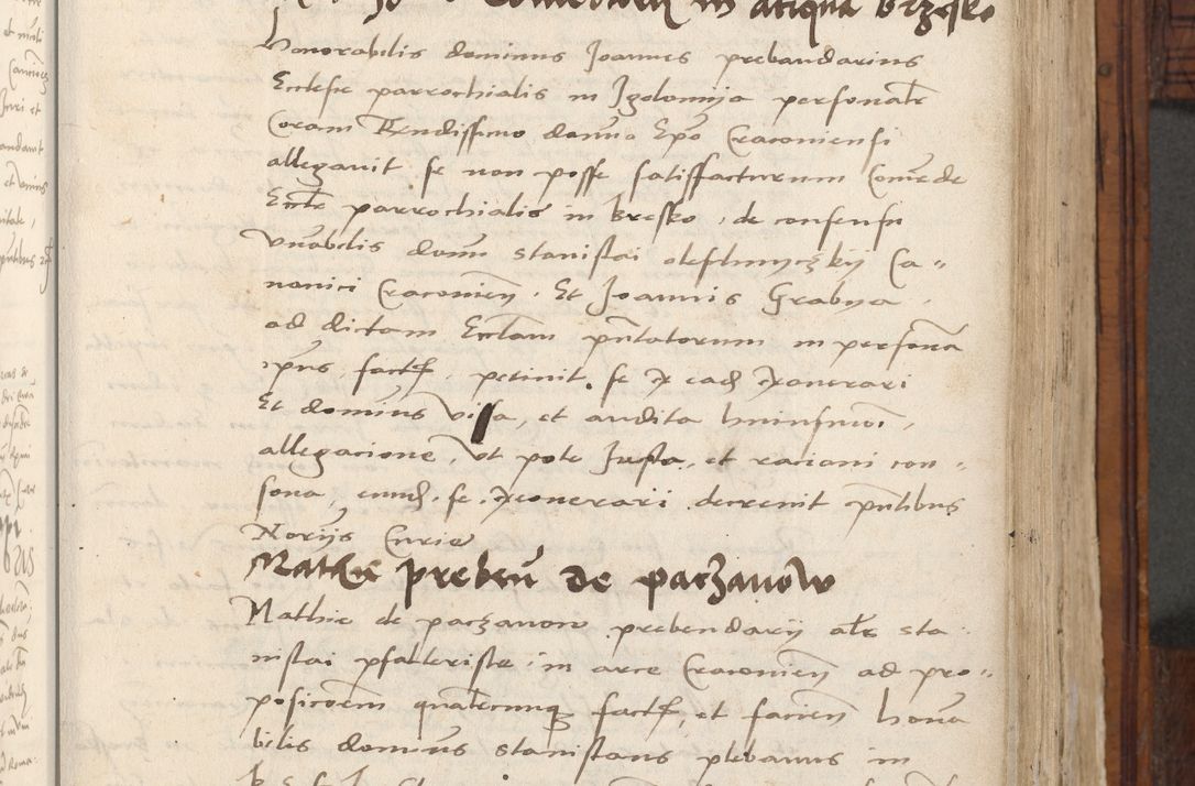 Zdjęcie nr 391 dla obiektu archiwalnego: Volumen III actorum episcopalium R.R.  Joannis Konarski episcopi Cracoviensis ex annis 18 I 1520-27 III 1524