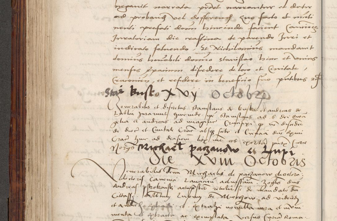 Zdjęcie nr 390 dla obiektu archiwalnego: Volumen III actorum episcopalium R.R.  Joannis Konarski episcopi Cracoviensis ex annis 18 I 1520-27 III 1524
