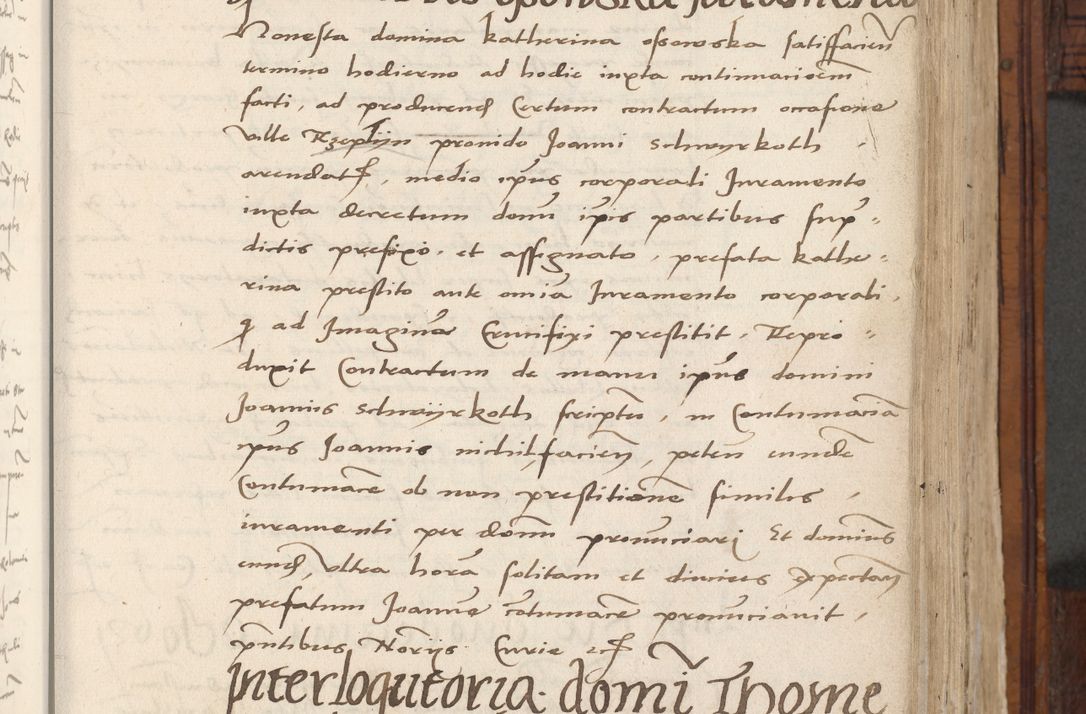 Zdjęcie nr 385 dla obiektu archiwalnego: Volumen III actorum episcopalium R.R.  Joannis Konarski episcopi Cracoviensis ex annis 18 I 1520-27 III 1524