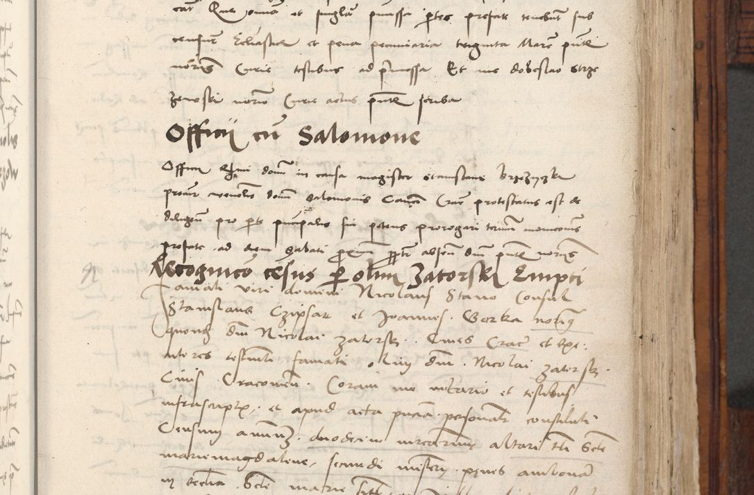 Zdjęcie nr 383 dla obiektu archiwalnego: Volumen III actorum episcopalium R.R.  Joannis Konarski episcopi Cracoviensis ex annis 18 I 1520-27 III 1524
