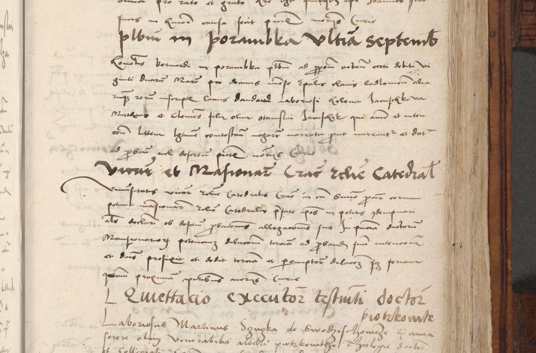 Zdjęcie nr 379 dla obiektu archiwalnego: Volumen III actorum episcopalium R.R.  Joannis Konarski episcopi Cracoviensis ex annis 18 I 1520-27 III 1524