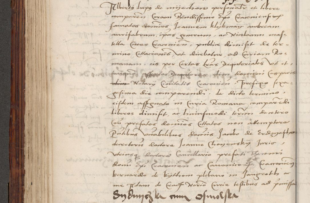 Zdjęcie nr 376 dla obiektu archiwalnego: Volumen III actorum episcopalium R.R.  Joannis Konarski episcopi Cracoviensis ex annis 18 I 1520-27 III 1524