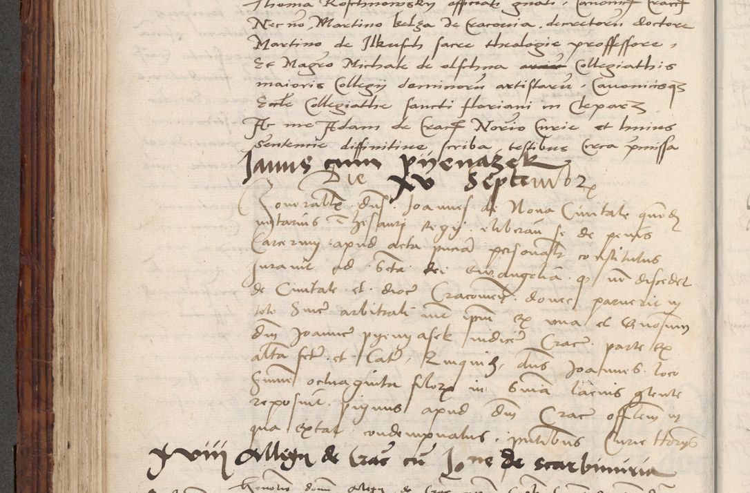 Zdjęcie nr 374 dla obiektu archiwalnego: Volumen III actorum episcopalium R.R.  Joannis Konarski episcopi Cracoviensis ex annis 18 I 1520-27 III 1524