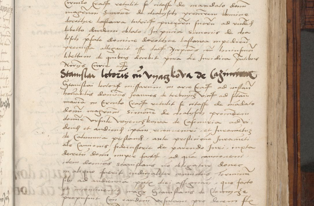 Zdjęcie nr 371 dla obiektu archiwalnego: Volumen III actorum episcopalium R.R.  Joannis Konarski episcopi Cracoviensis ex annis 18 I 1520-27 III 1524
