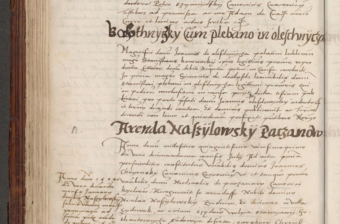 Zdjęcie nr 362 dla obiektu archiwalnego: Volumen III actorum episcopalium R.R.  Joannis Konarski episcopi Cracoviensis ex annis 18 I 1520-27 III 1524
