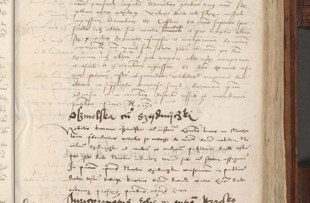 Zdjęcie nr 359 dla obiektu archiwalnego: Volumen III actorum episcopalium R.R.  Joannis Konarski episcopi Cracoviensis ex annis 18 I 1520-27 III 1524