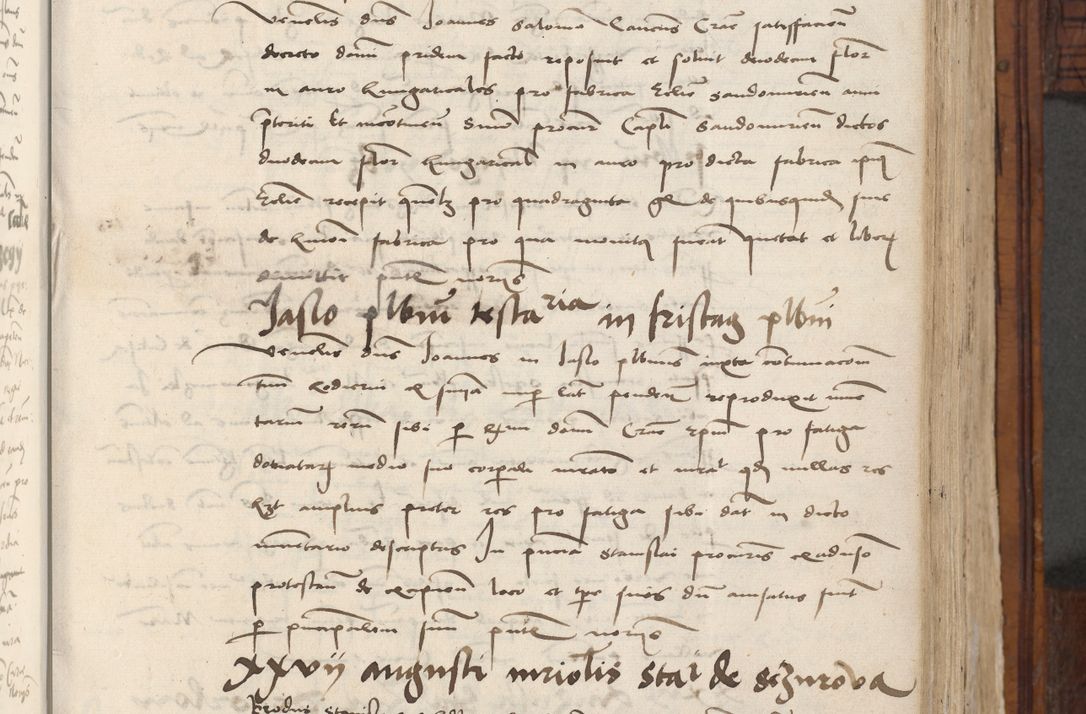 Zdjęcie nr 357 dla obiektu archiwalnego: Volumen III actorum episcopalium R.R.  Joannis Konarski episcopi Cracoviensis ex annis 18 I 1520-27 III 1524