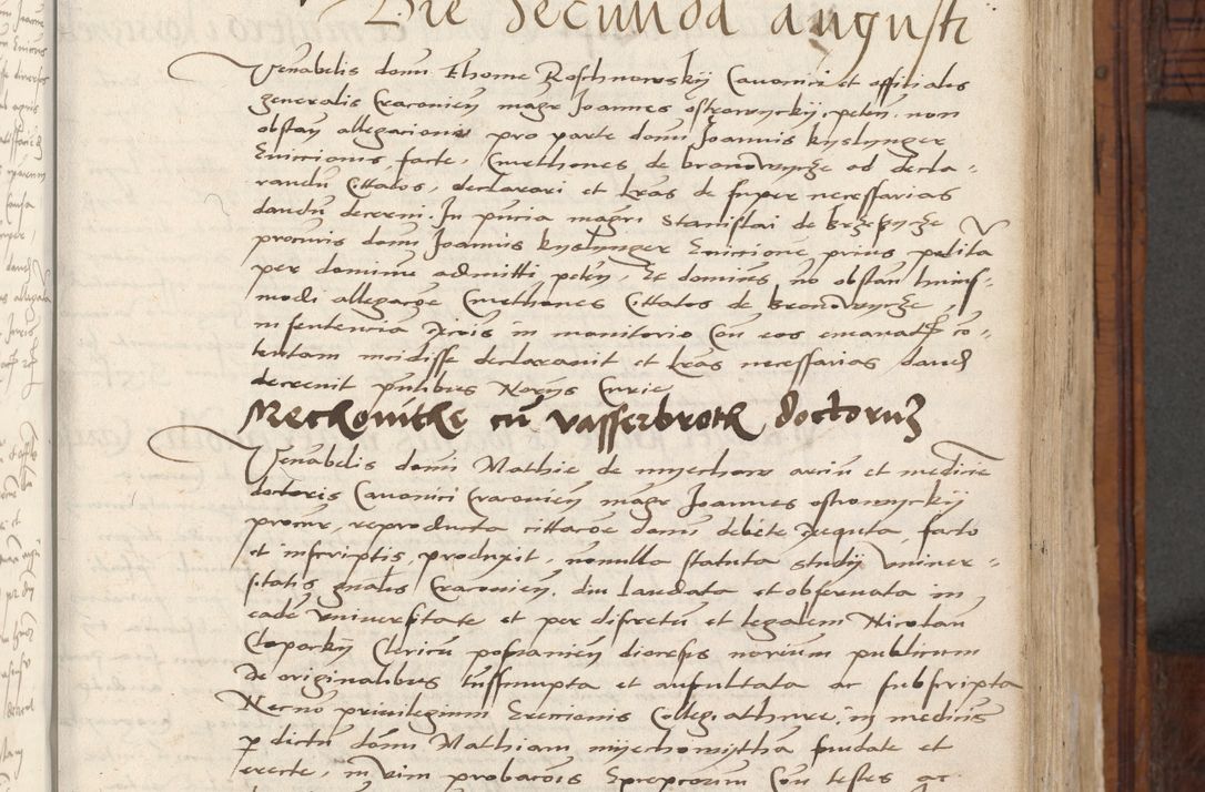 Zdjęcie nr 349 dla obiektu archiwalnego: Volumen III actorum episcopalium R.R.  Joannis Konarski episcopi Cracoviensis ex annis 18 I 1520-27 III 1524