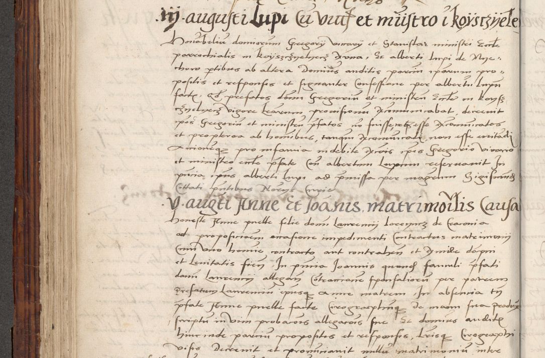 Zdjęcie nr 350 dla obiektu archiwalnego: Volumen III actorum episcopalium R.R.  Joannis Konarski episcopi Cracoviensis ex annis 18 I 1520-27 III 1524