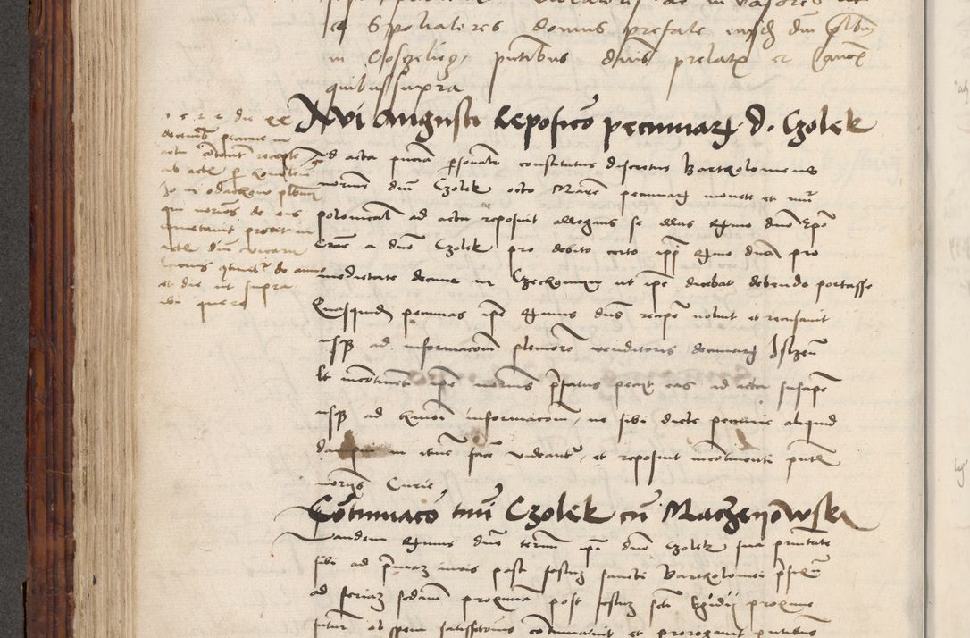 Zdjęcie nr 354 dla obiektu archiwalnego: Volumen III actorum episcopalium R.R.  Joannis Konarski episcopi Cracoviensis ex annis 18 I 1520-27 III 1524