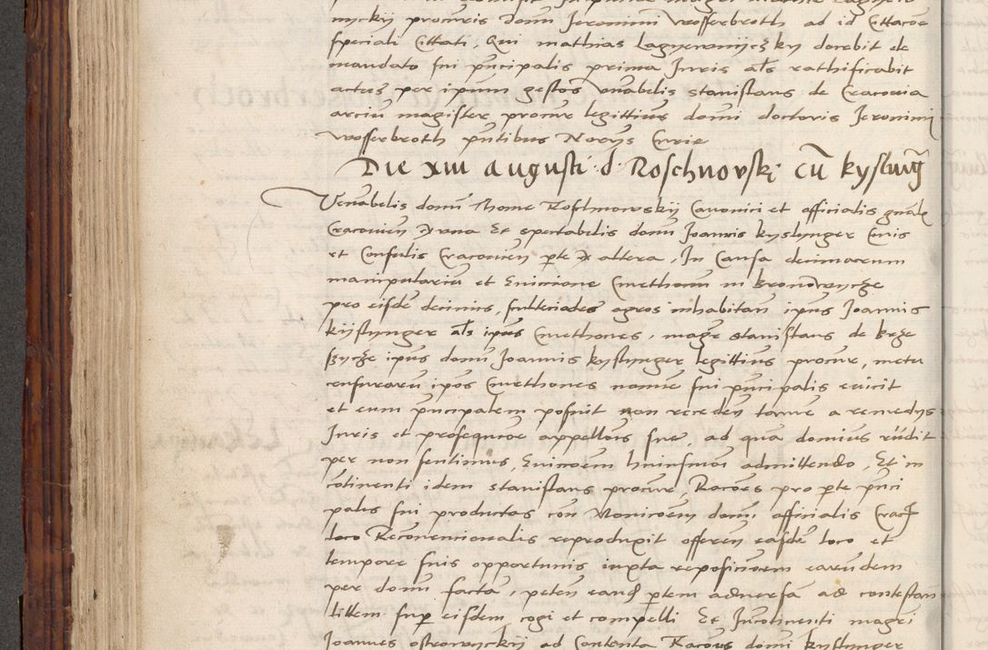 Zdjęcie nr 352 dla obiektu archiwalnego: Volumen III actorum episcopalium R.R.  Joannis Konarski episcopi Cracoviensis ex annis 18 I 1520-27 III 1524