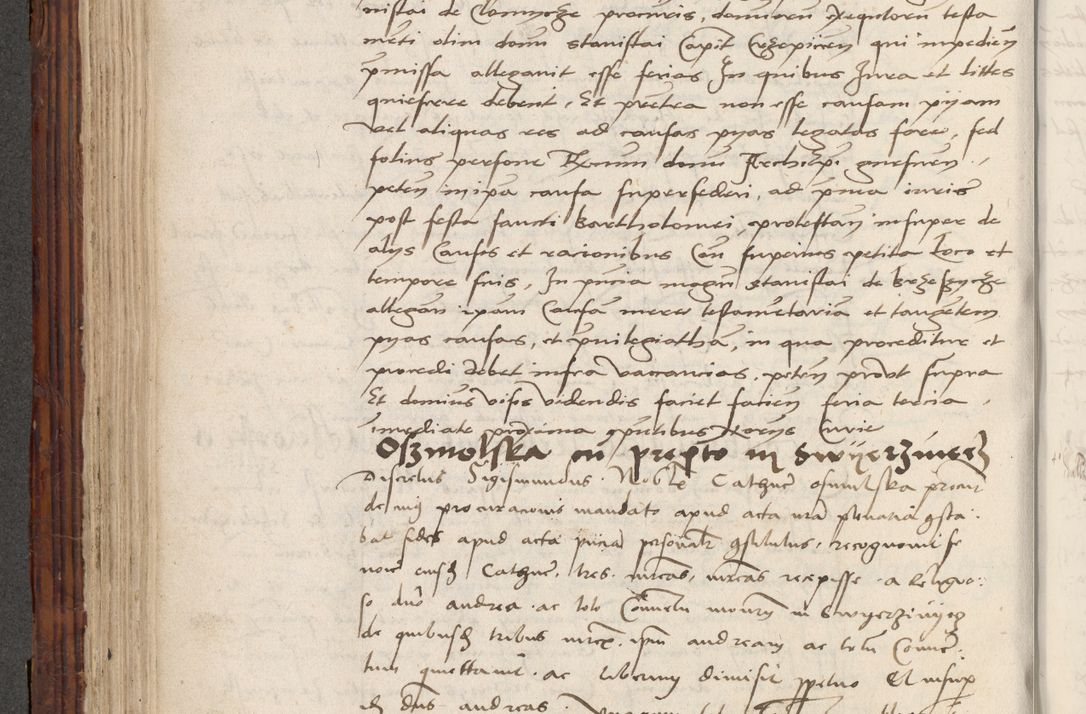Zdjęcie nr 340 dla obiektu archiwalnego: Volumen III actorum episcopalium R.R.  Joannis Konarski episcopi Cracoviensis ex annis 18 I 1520-27 III 1524