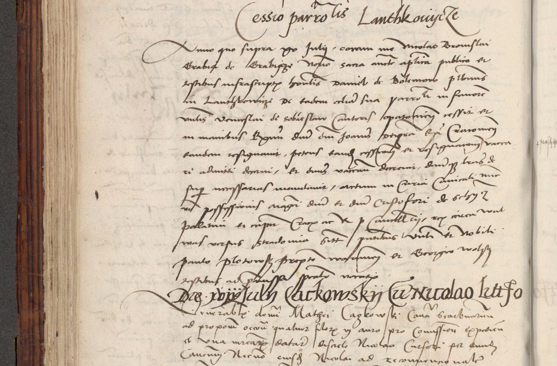 Zdjęcie nr 338 dla obiektu archiwalnego: Volumen III actorum episcopalium R.R.  Joannis Konarski episcopi Cracoviensis ex annis 18 I 1520-27 III 1524