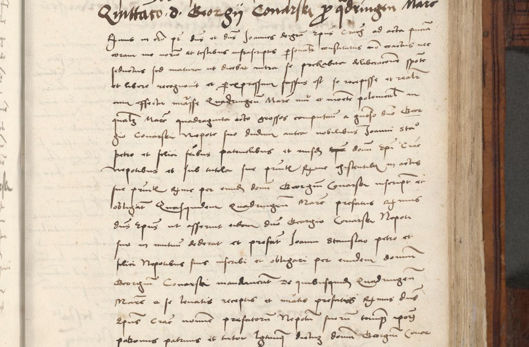 Zdjęcie nr 335 dla obiektu archiwalnego: Volumen III actorum episcopalium R.R.  Joannis Konarski episcopi Cracoviensis ex annis 18 I 1520-27 III 1524