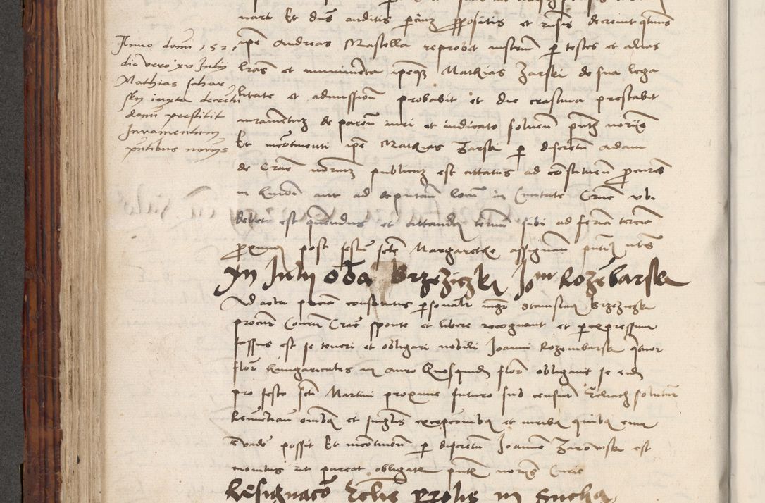 Zdjęcie nr 334 dla obiektu archiwalnego: Volumen III actorum episcopalium R.R.  Joannis Konarski episcopi Cracoviensis ex annis 18 I 1520-27 III 1524