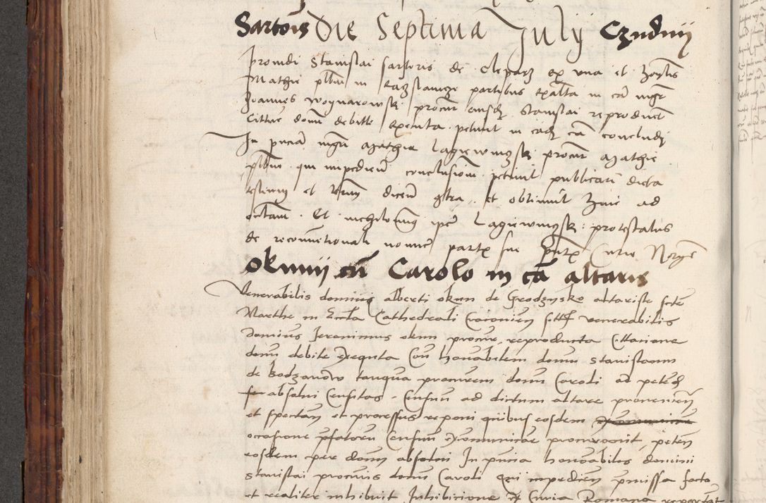 Zdjęcie nr 330 dla obiektu archiwalnego: Volumen III actorum episcopalium R.R.  Joannis Konarski episcopi Cracoviensis ex annis 18 I 1520-27 III 1524