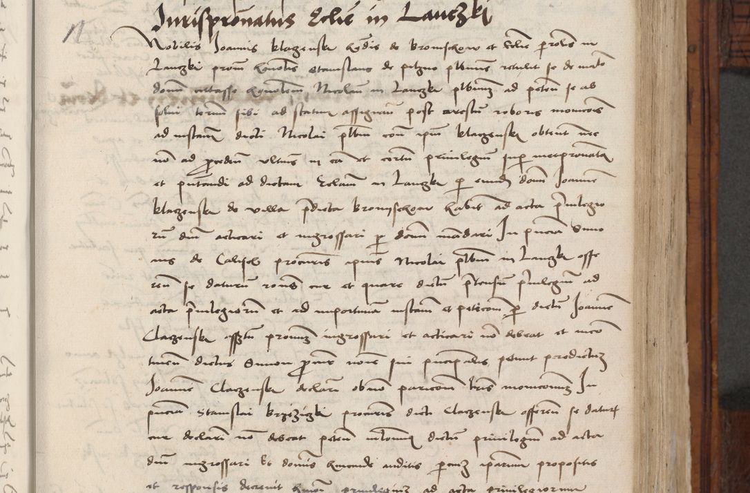 Zdjęcie nr 325 dla obiektu archiwalnego: Volumen III actorum episcopalium R.R.  Joannis Konarski episcopi Cracoviensis ex annis 18 I 1520-27 III 1524