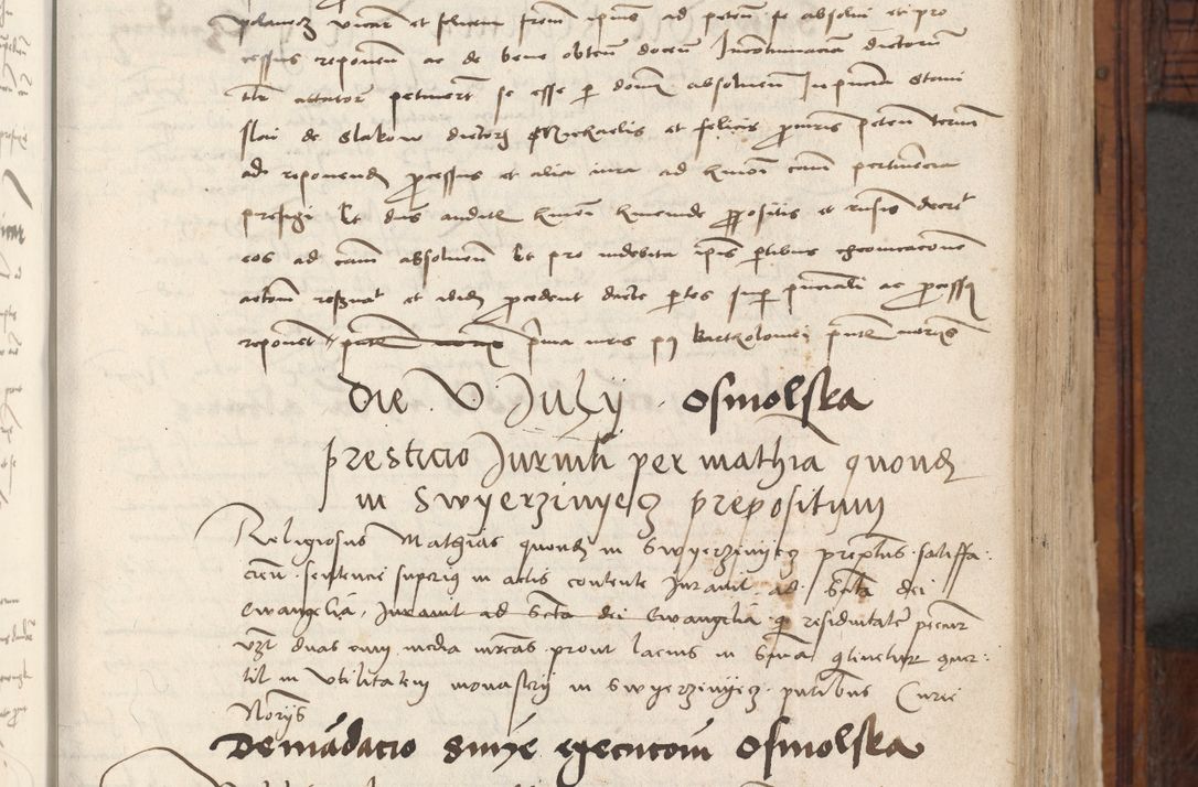 Zdjęcie nr 329 dla obiektu archiwalnego: Volumen III actorum episcopalium R.R.  Joannis Konarski episcopi Cracoviensis ex annis 18 I 1520-27 III 1524