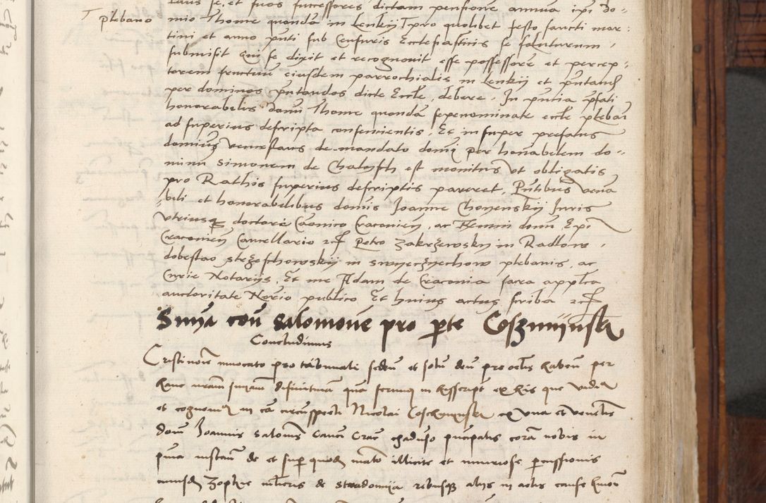 Zdjęcie nr 323 dla obiektu archiwalnego: Volumen III actorum episcopalium R.R.  Joannis Konarski episcopi Cracoviensis ex annis 18 I 1520-27 III 1524